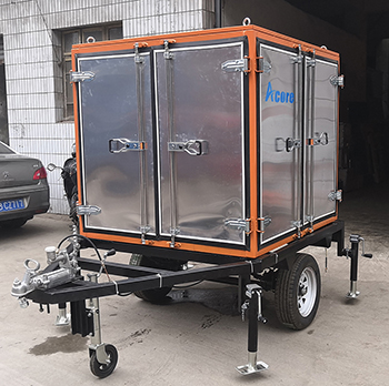 MTP Mobile Transformer Oil Purification Treatment Plant Mounted On Trailer