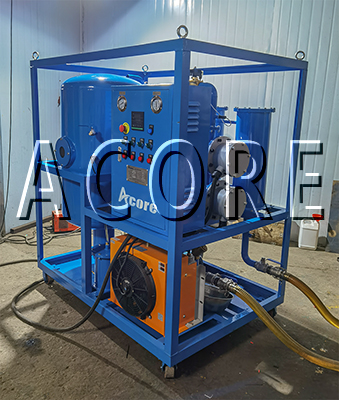 Máquina de purificación de aceite por deshidratación al vacío VDF