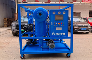 Venta del sistema de purificación de aceite de transformador al vacío DVTP70 (4200 l/h) a Sudáfrica