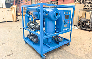 Venta de purificador de aceite aislante para transformadores de vacío DVTP50 (3000 l/h) a Turquía