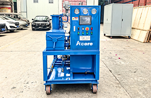 Venta del separador centrífugo de aceite DCS-15 a Pakistán para la purificación de aceite de turbinas.