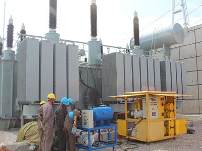 tecnología de conversión de frecuencia de planta de purificación de aceite de transformador
