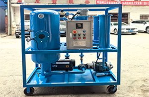 Venta de máquina de filtración de aceite hidráulico VHF50 (50 LPM) a Tailandia