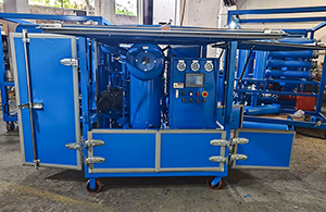 Venta de la máquina de tratamiento de aceite de transformador DVTP50 (3000L/H) a Ecuador