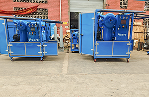 DVTP Vacuum Transformer Oil Treatment Machine Sales to Algeria