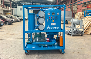 Venta de purificador de aceite lubricante VLF150 (9000 L/H) a Italia y Europa