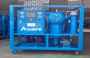  Dvtp50 (3000lph) Máquina de purificación de aceite del transformador con las bombas de vacío Venta a Colombia