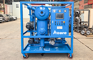 Ventas a México del purificador de aceite dieléctrico para transformadores DVTP100 (6000 L/H)