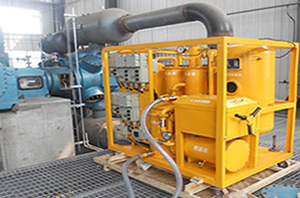 purificador de aceite de turbina para la estación hidroeléctrica de xiaba