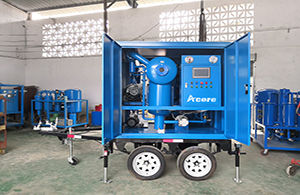 Máquina de filtración de aceite de transformador móvil mtp-100 (6000 l / h) para Chile